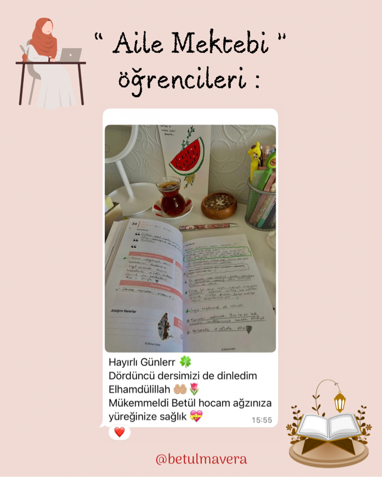 “ Aile Mektebi ” Online Atölye