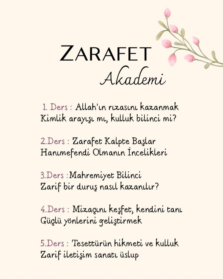 Zarafet Akademi