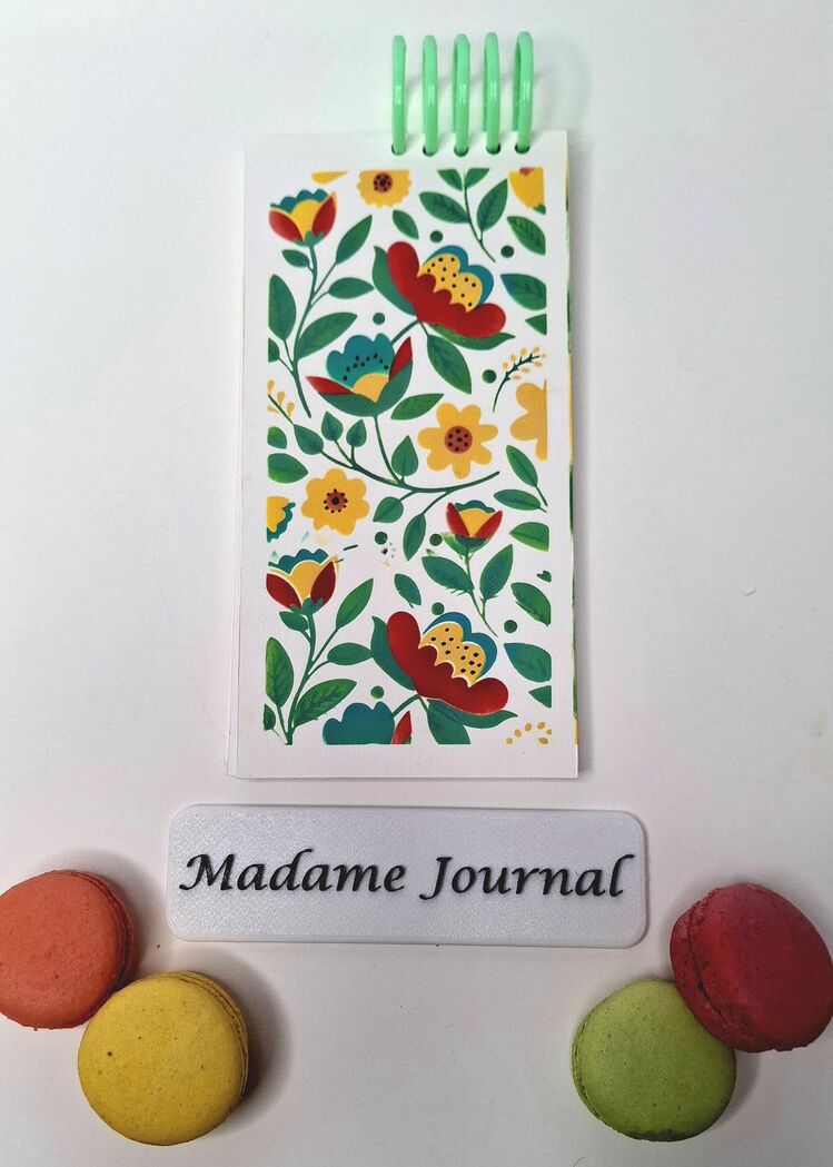 YENİ Etnik Desen Uzun Defter