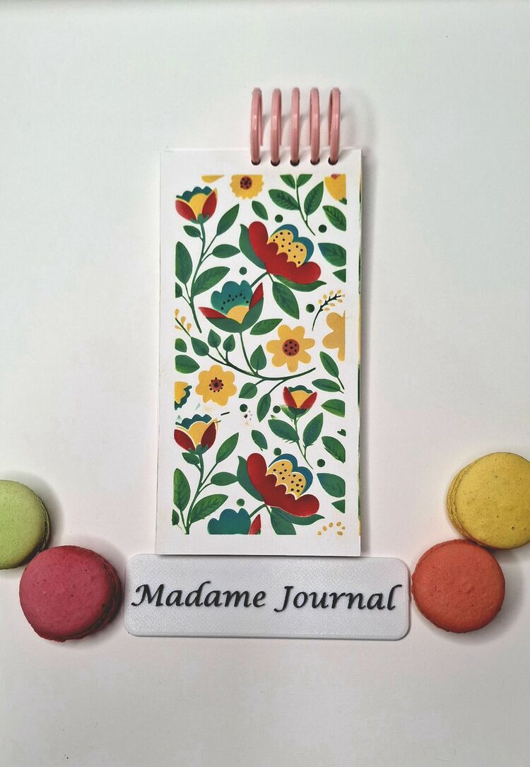 YENİ Etnik Desen Uzun Defter