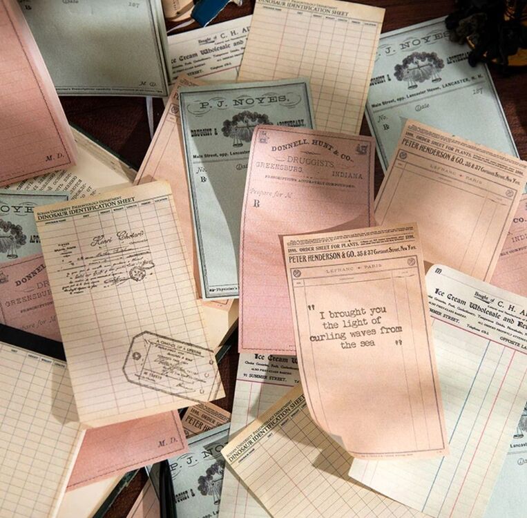 Vintage Memo pad