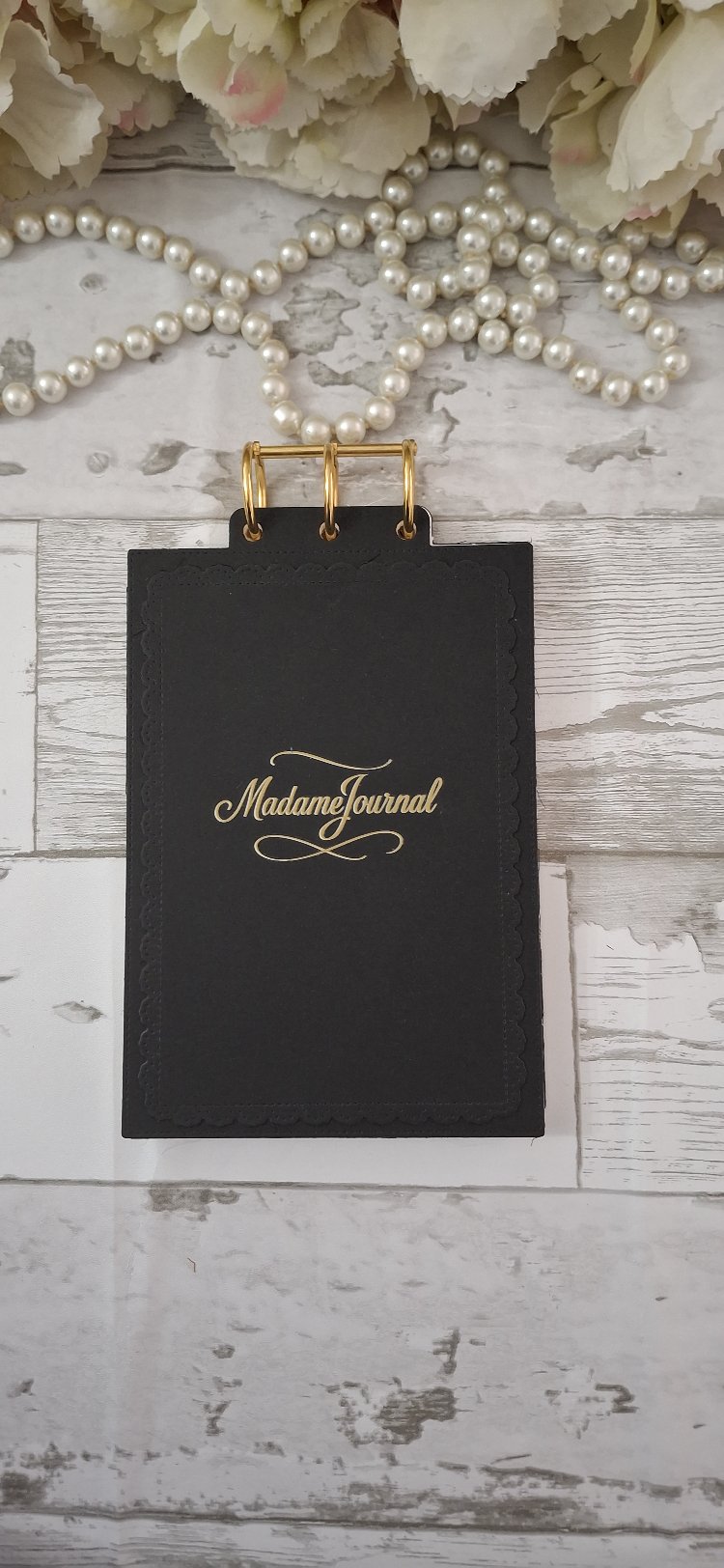 Black serisi dikdörtgen defter düz