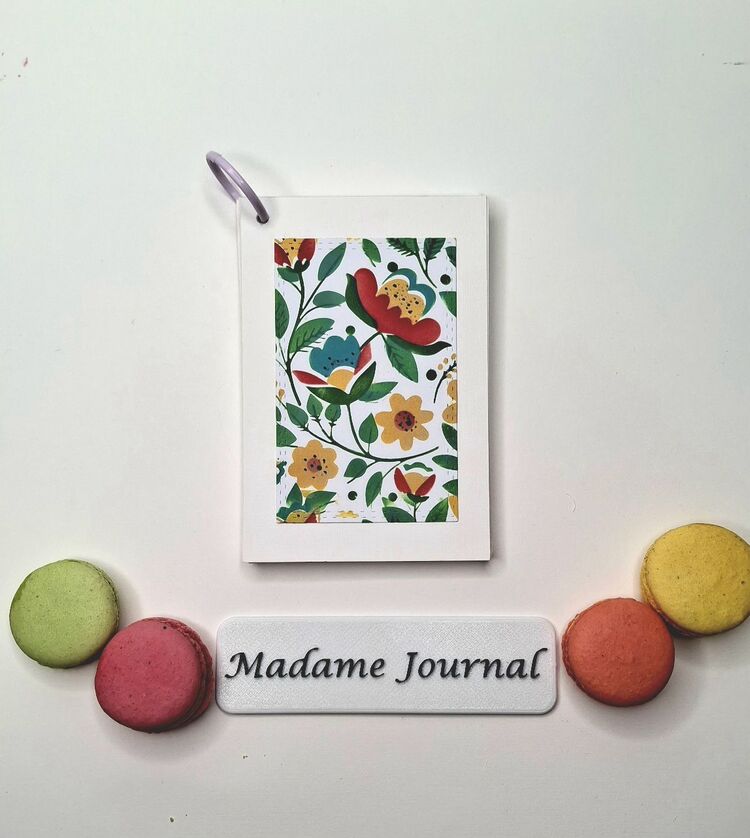 YENİ Etnik Desen Dikdörtgen Defter