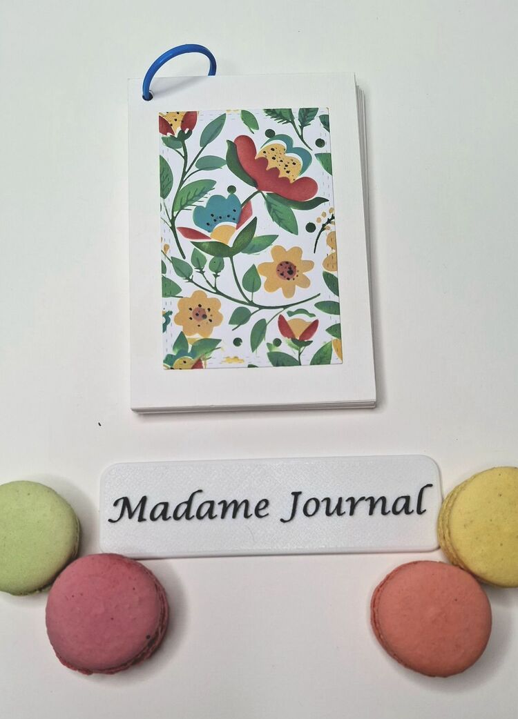 YENİ Etnik Desen Dikdörtgen Defter