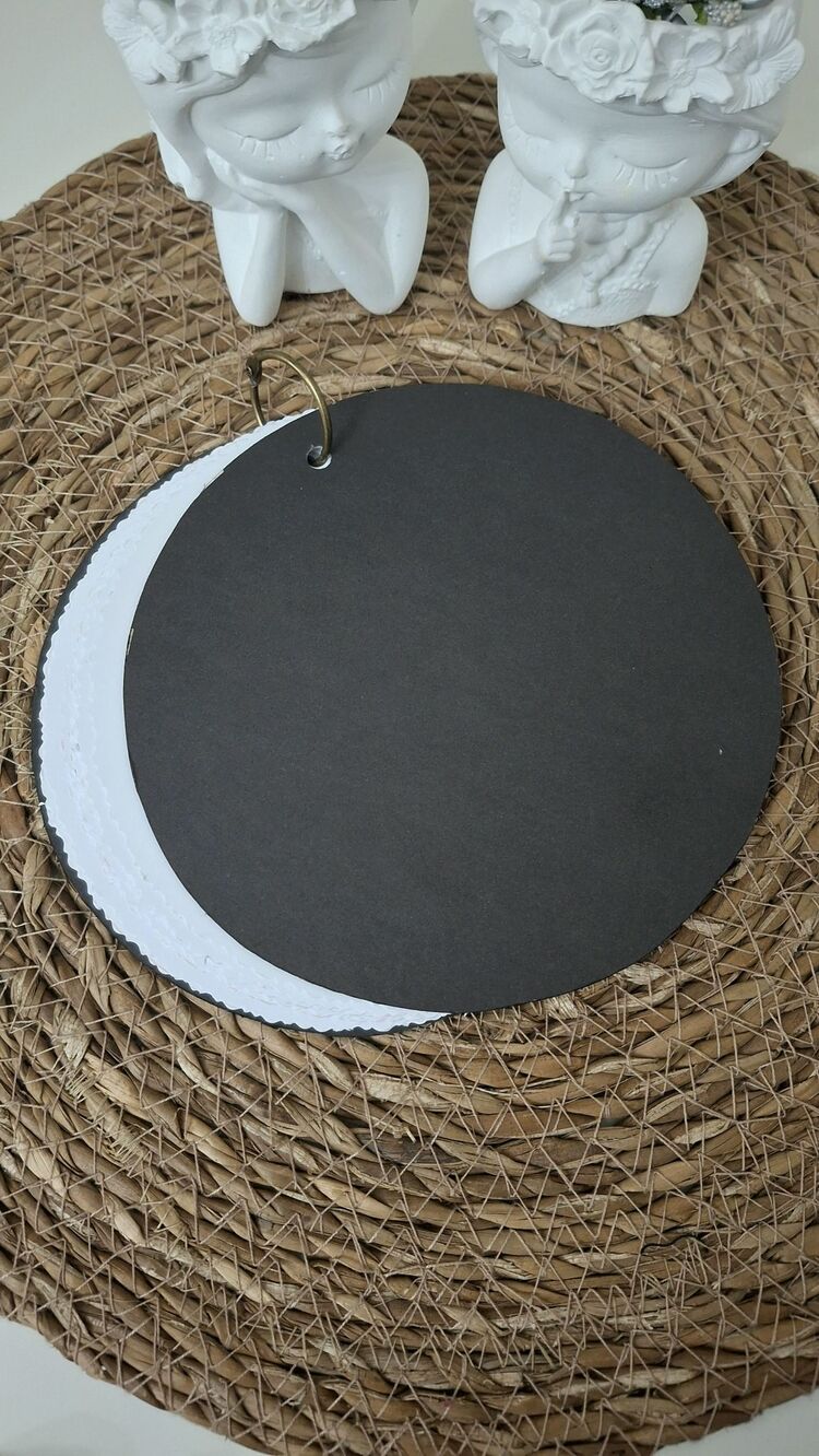 Kenarı Tırtıklı Yuvarlak Defter (200gr)
