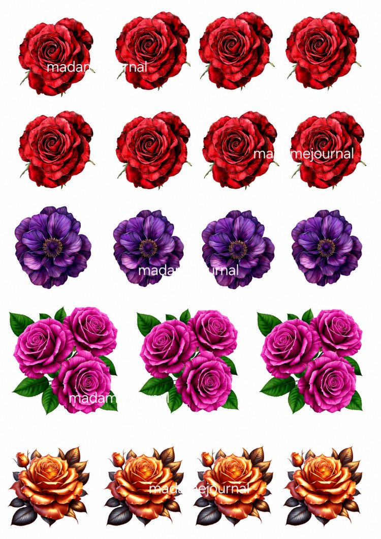 Flowers 01 sitcker 