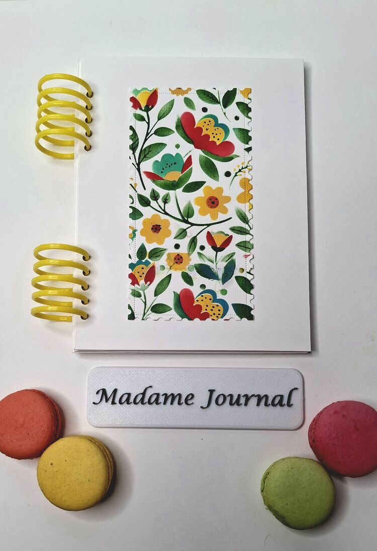 YENİ Etnik desen defter Büyük