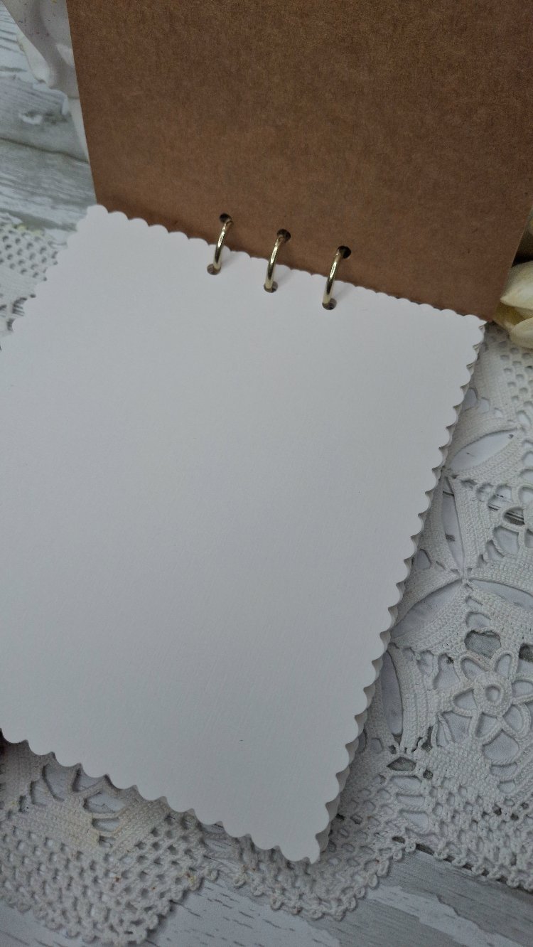 Tasarım Kapak Büyük oymalı Defter 200gr