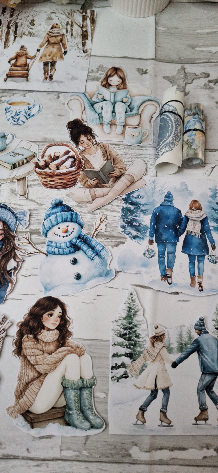 Madamejournal Winter Theme Kit
