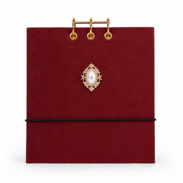 Hakiki Deri Kapak Kare Defter 
