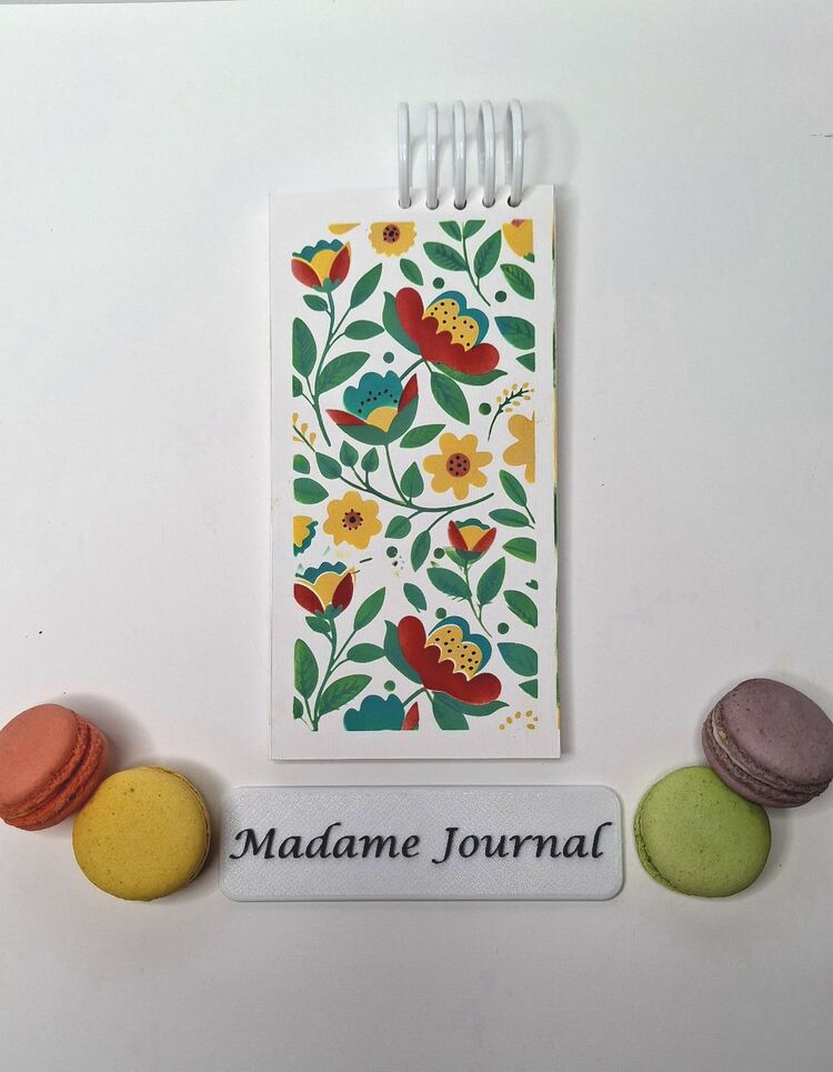 YENİ Etnik Desen Uzun Defter