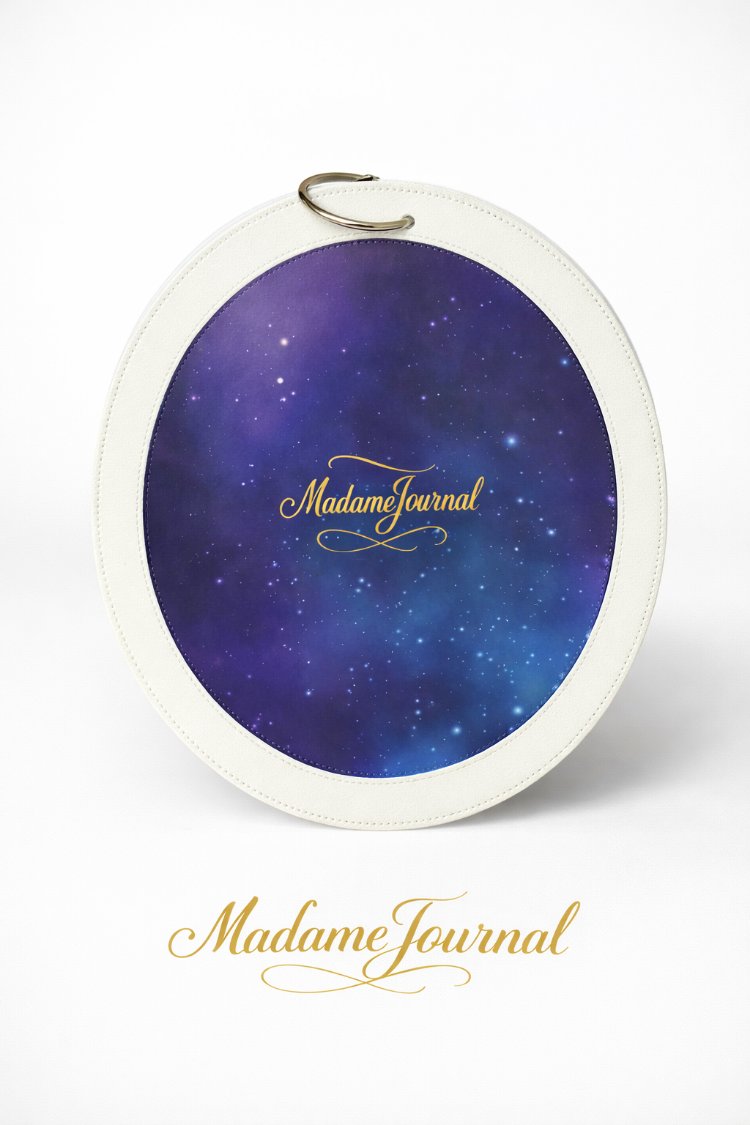 Celestial Collection oval defter düz kenar