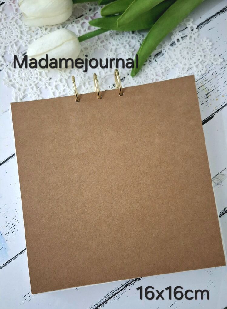 Büyük boy Kare Defter 16x16 