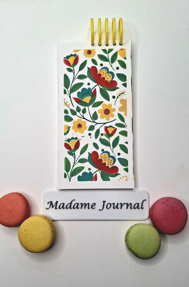 YENİ Etnik Desen Uzun Defter