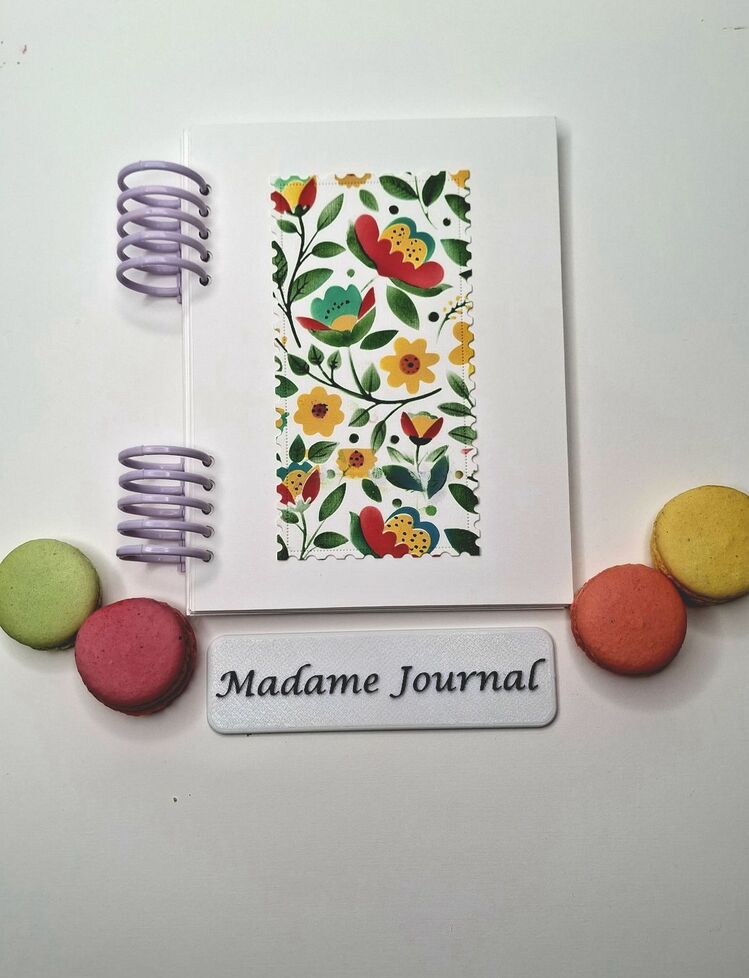 YENİ Etnik desen defter Büyük