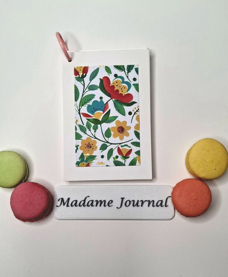 YENİ Etnik Desen Dikdörtgen Defter