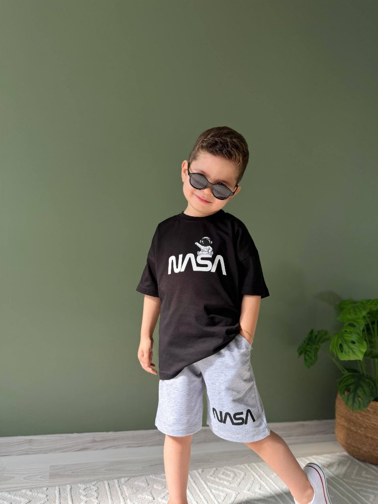 NASA Şortlu Takım