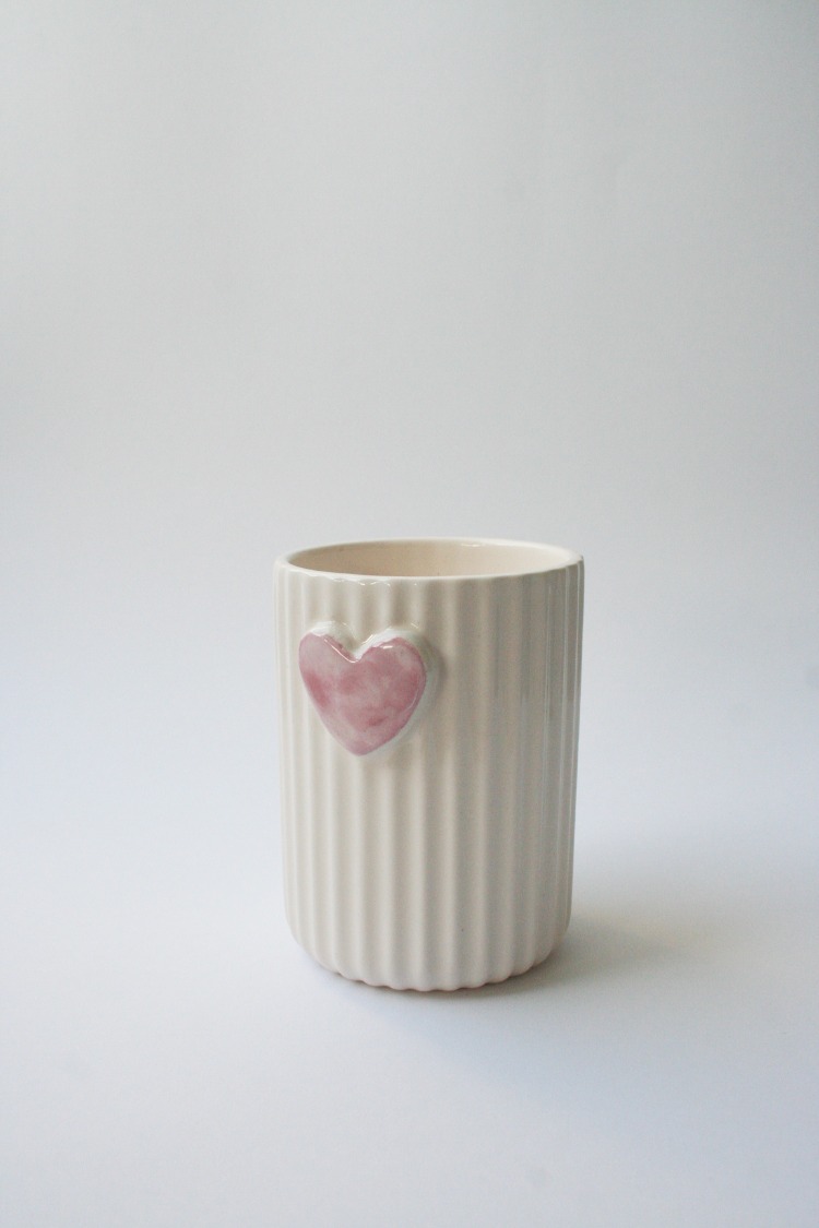 Sotf Pink Heart Bardak