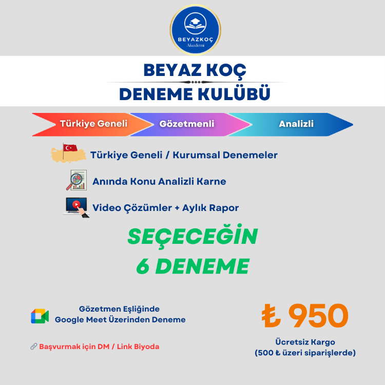 6 Deneme Paketi