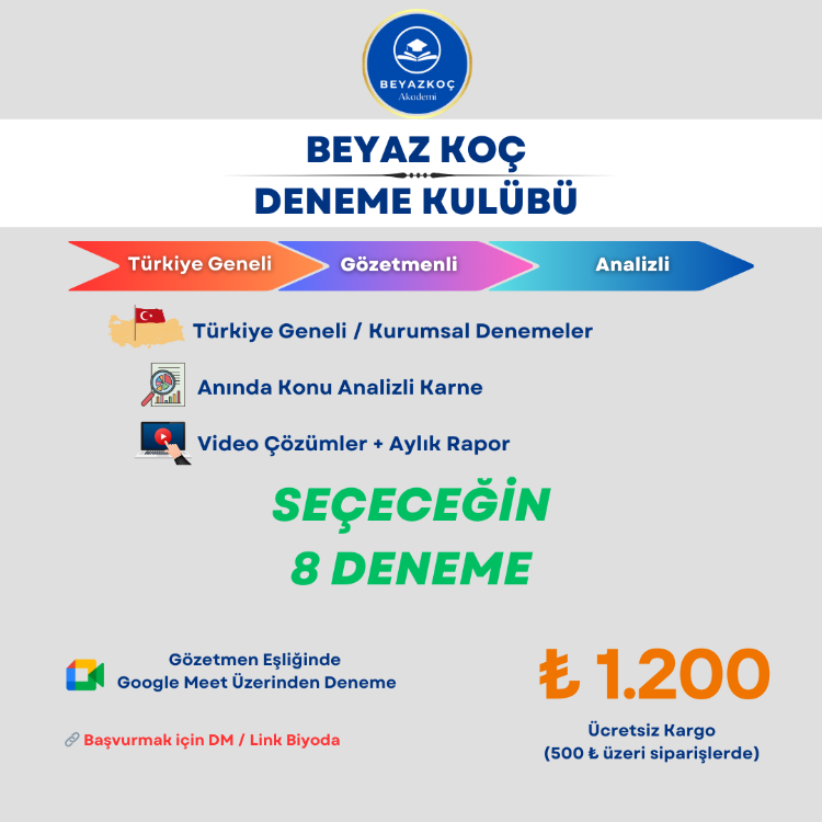 8 Deneme Paketi