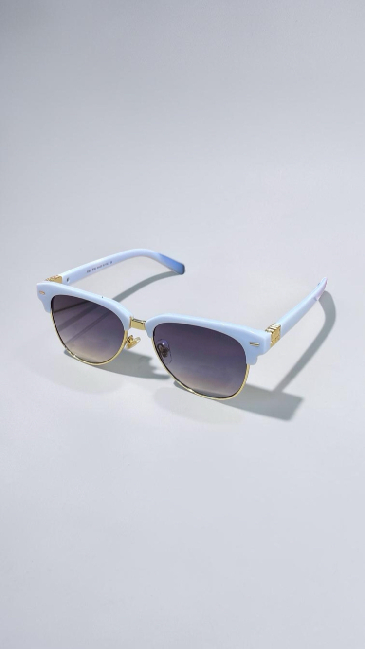 PREMİUM MİU BEYAZ ÇERÇEVE KADIN GÖZLÜK