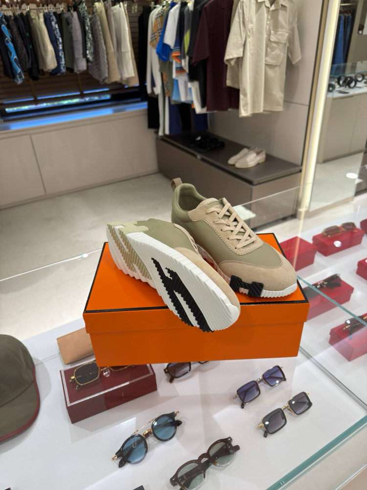 İthal Hermes Bouncing Sneakers