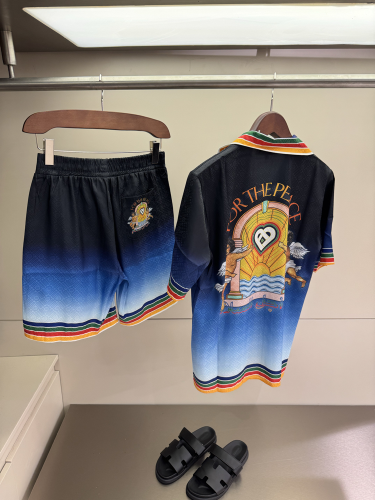 Casablanca Logo Detail Summer Set