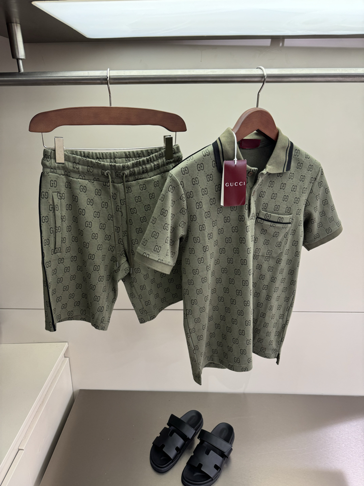 Gucci GG Jersey Jacquard Summer Set