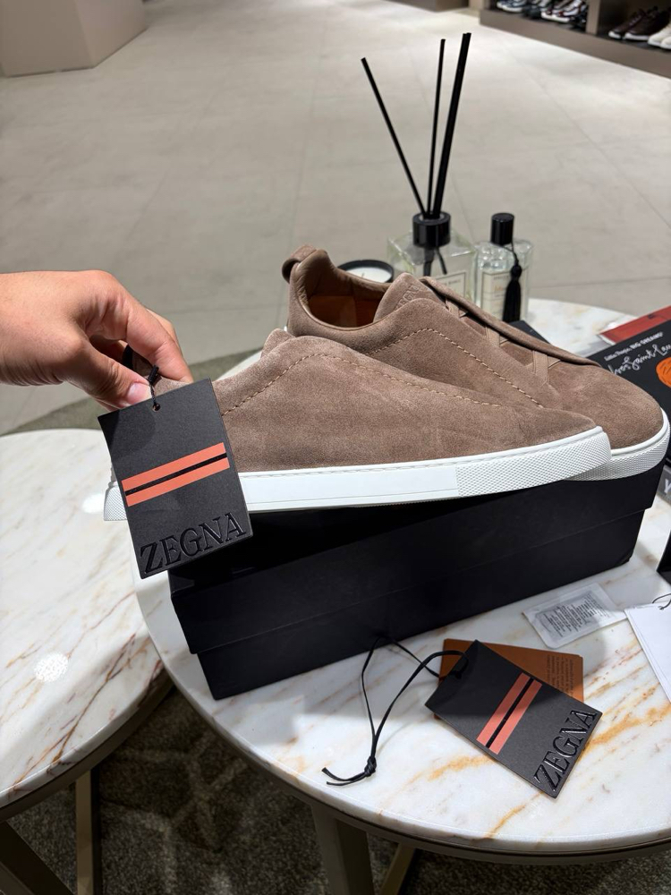 İthal ZGN Suede Sneakers Brown 