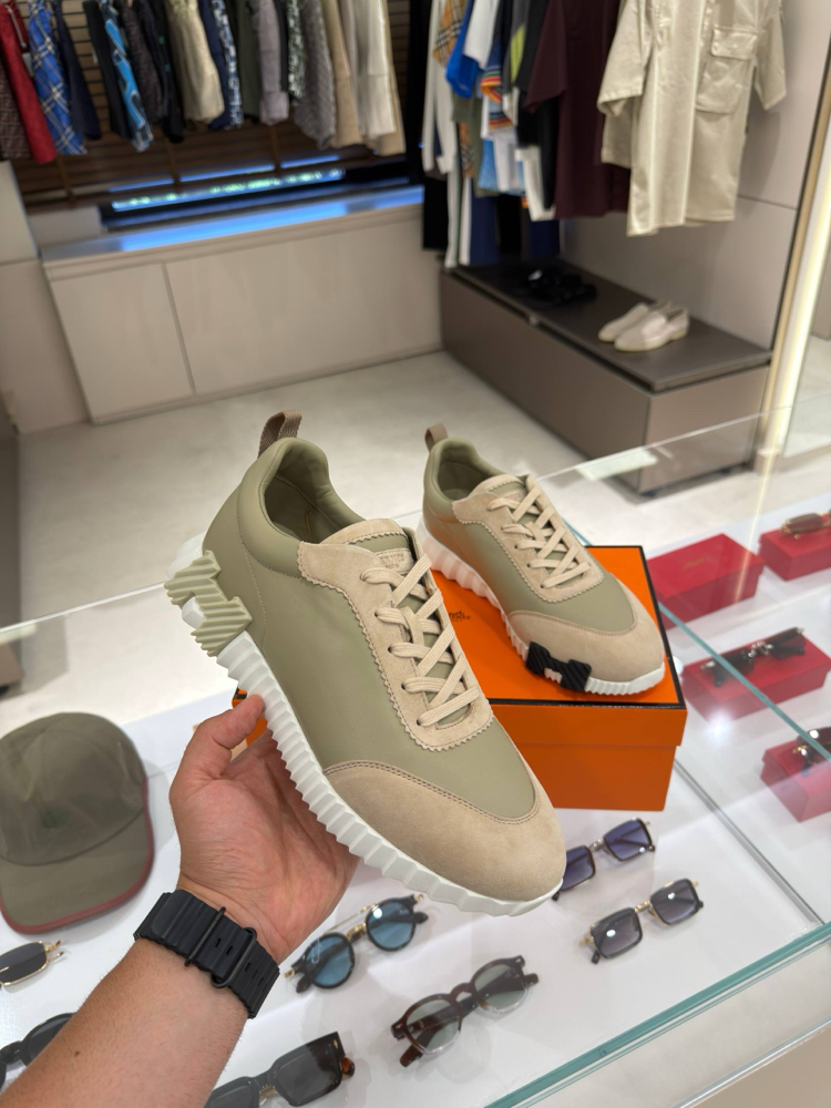 İthal Hermes Bouncing Sneakers