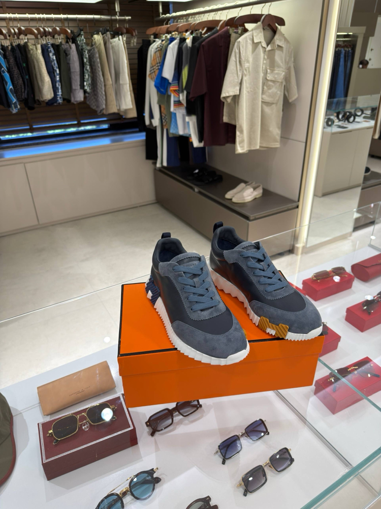 İthal Hermes Bouncing Sneakers