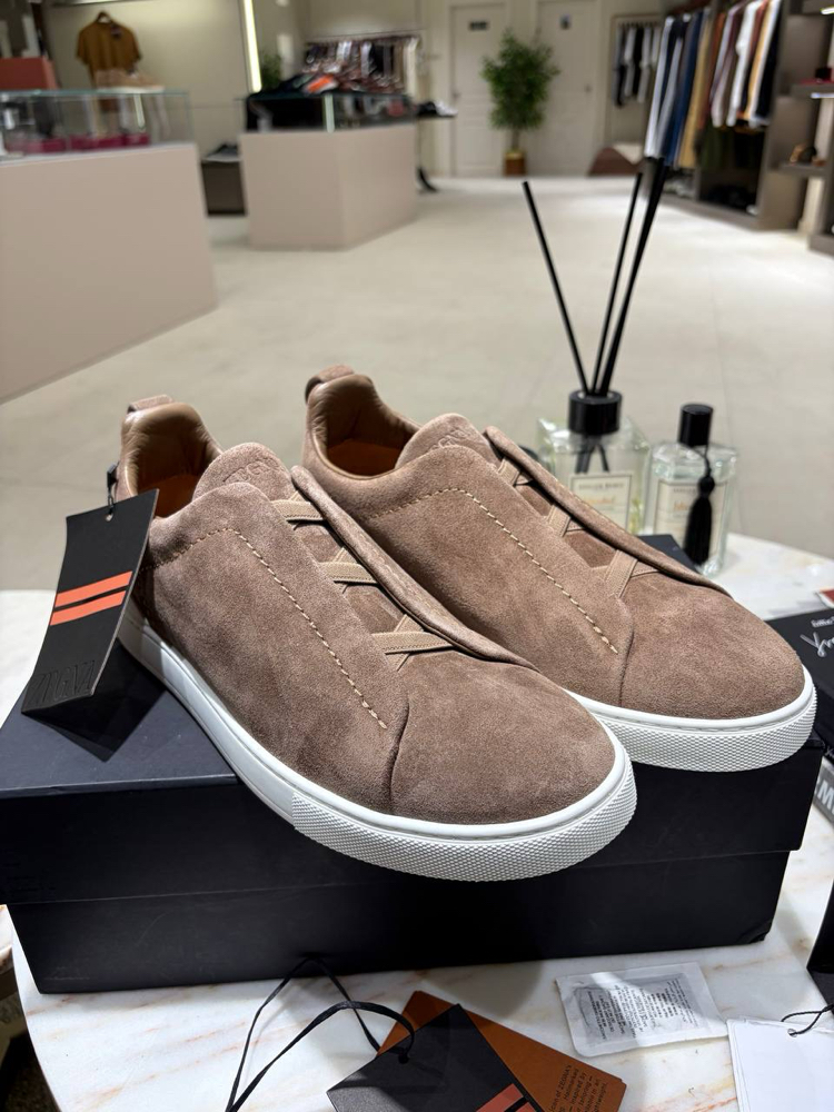İthal ZGN Suede Sneakers Brown 