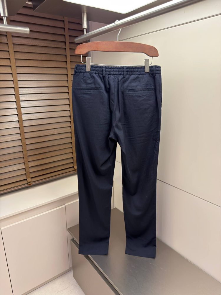 ZGN Linen Jogger ( Navy )