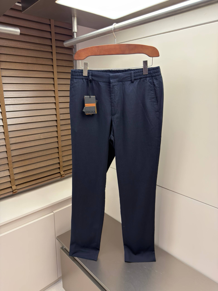ZGN Linen Jogger ( Navy )