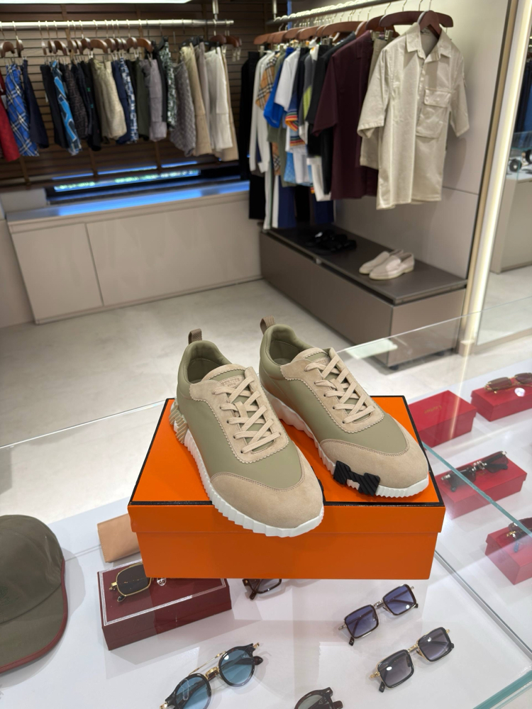 İthal Hermes Bouncing Sneakers