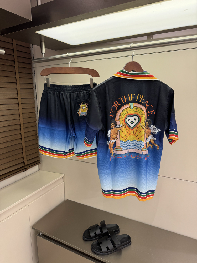 Casablanca Logo Detail Summer Set