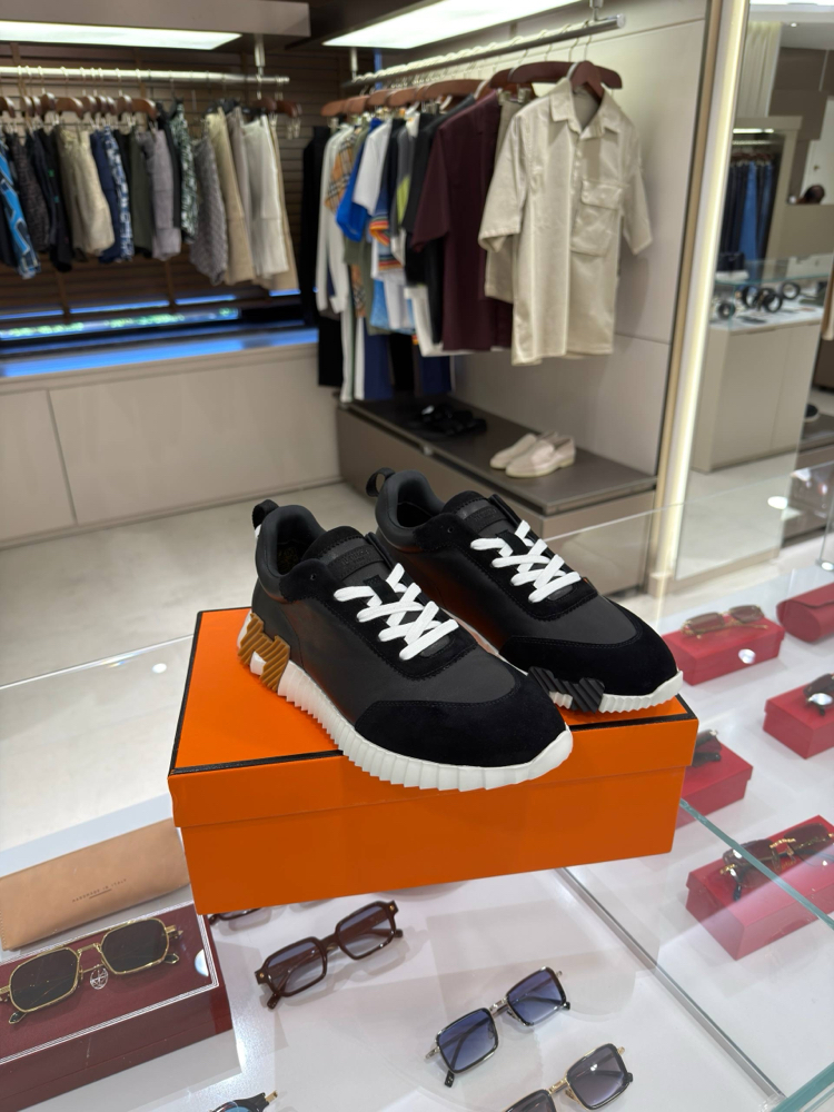 İthal Hermes Bouncing Sneakers