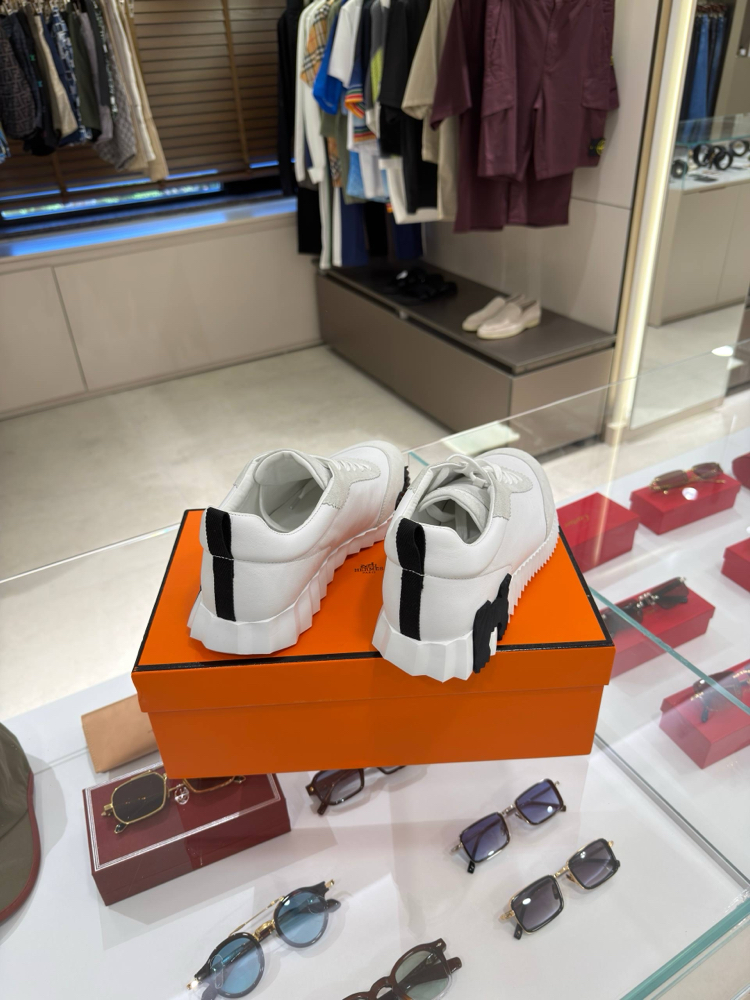 İthal Hermes Bouncing Sneakers