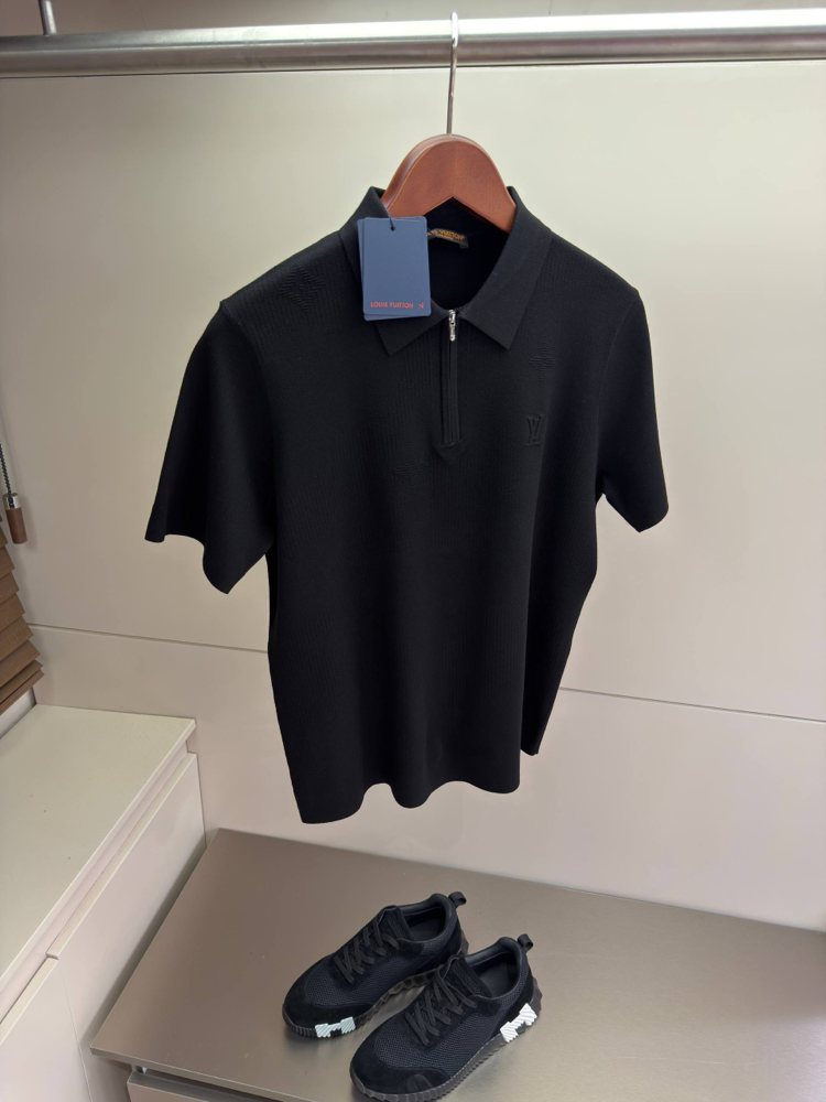 İthal Louis Vuitton Rayon Material Polo Shirt