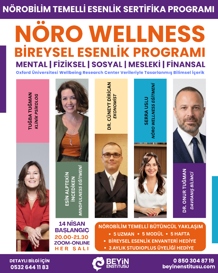 NÖRO WELLNESS SERİSİ: Cüneyt Dirican ile Paranı Yönet, Güvende Ol! 28 Nisan Salı