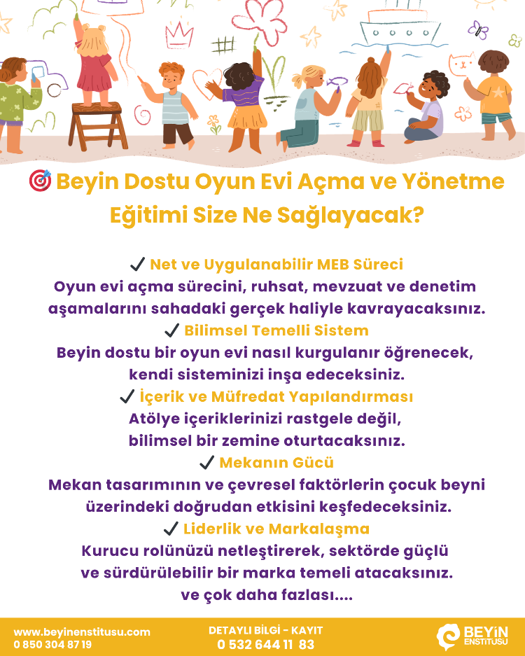 BEYİN DOSTU OYUN EVİ AÇMA VE YÖNETME EĞİTİMİ, 17 NİSAN
