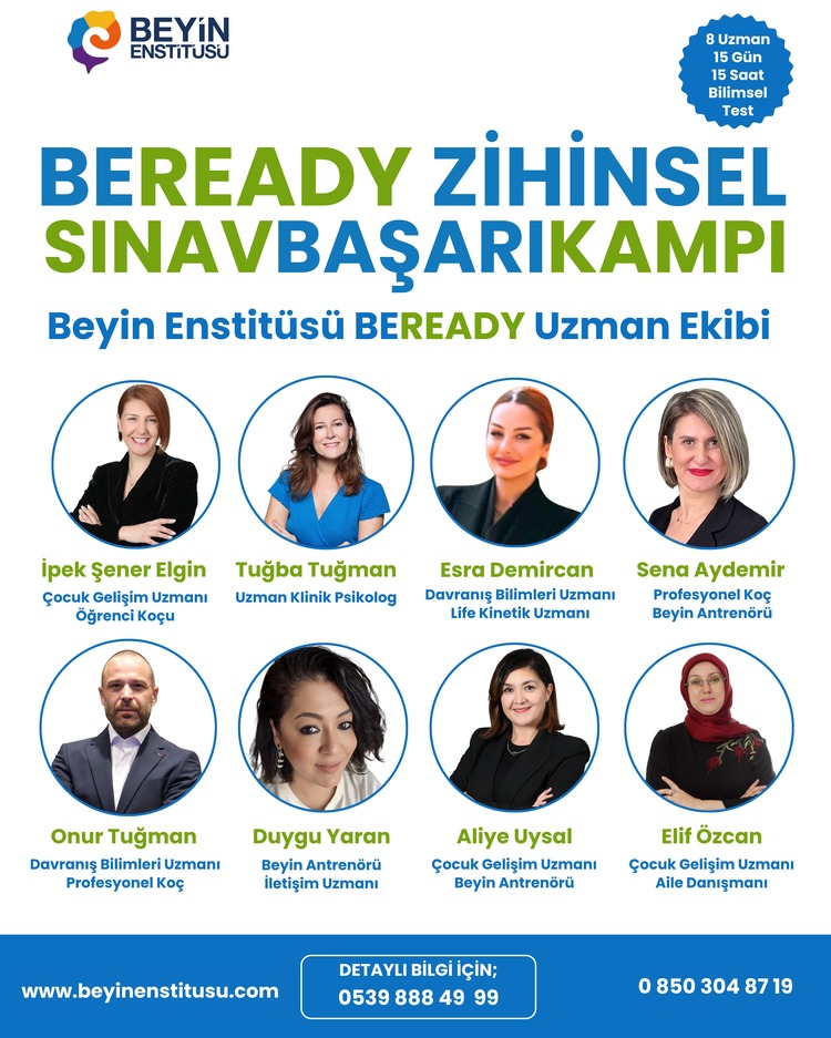 BEREADY ZİHİNSEL SINAV BAŞARI KAMPI