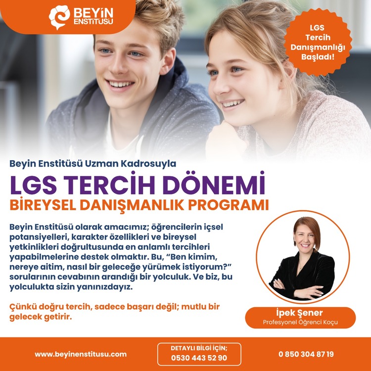 LGS BİREYSEL TERCİH DANIŞMANLIĞI PROGRAMI