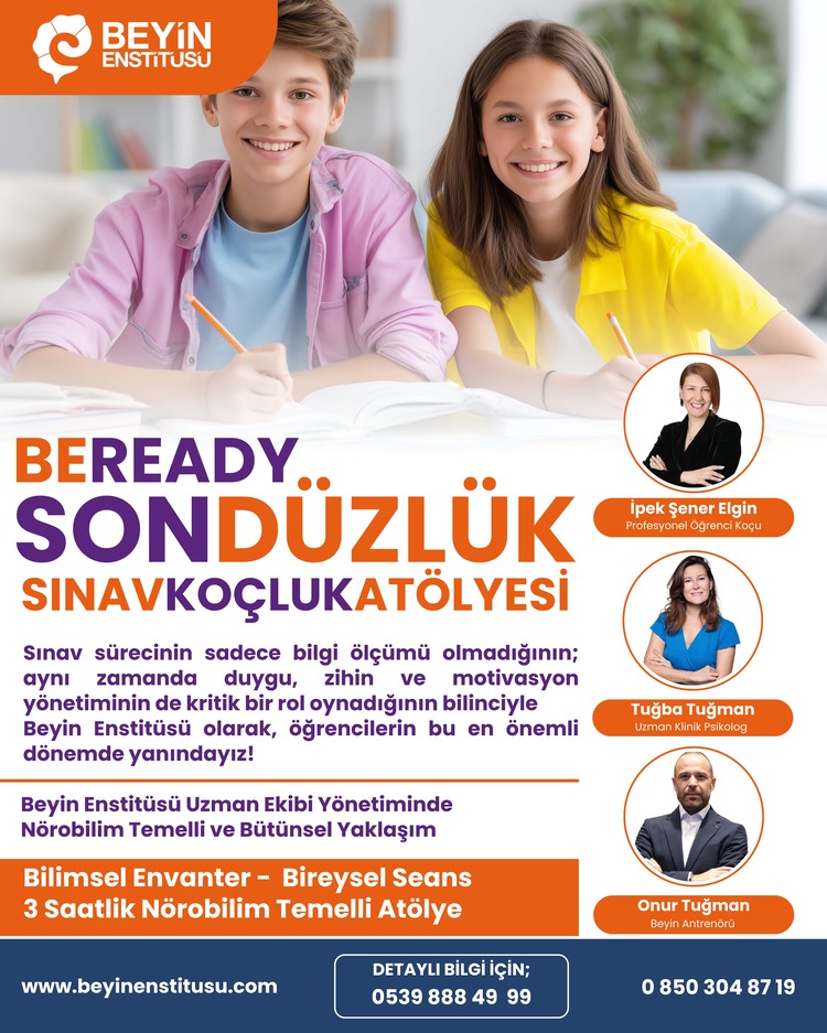 BEREADY SON DÜZLÜK SINAV KOÇLUK ATÖLYESİ