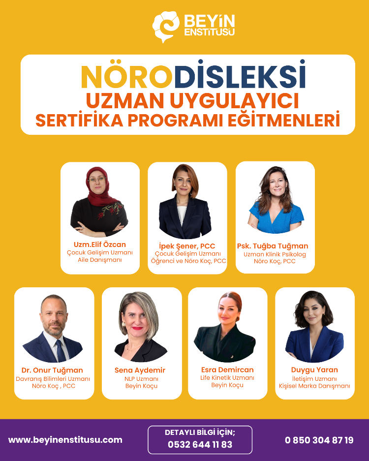 NÖRODİSLEKSİ UZMAN UYGULAYICI SERTİFİKA PROGRAMI - NİSAN 2026