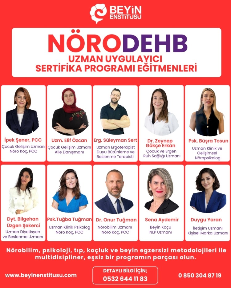 NöroDEHB Uzman Uygulayıcı Sertifika Programı-2026