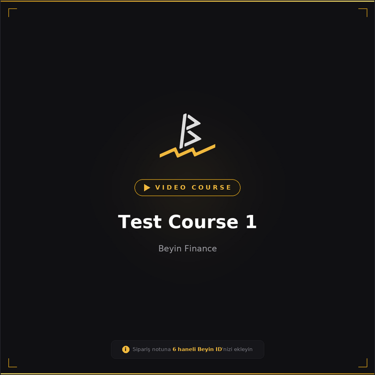 Test Course 1