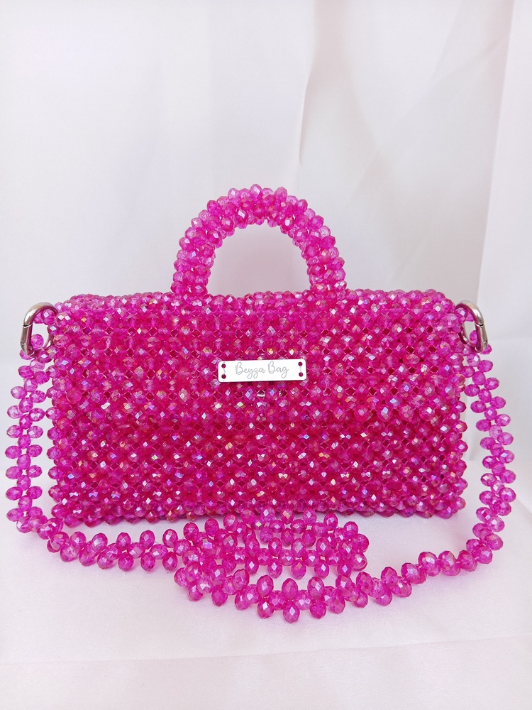 Pinkora Kristal Boncuk Çanta