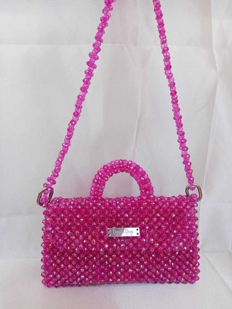 Pinkora Kristal Boncuk Çanta
