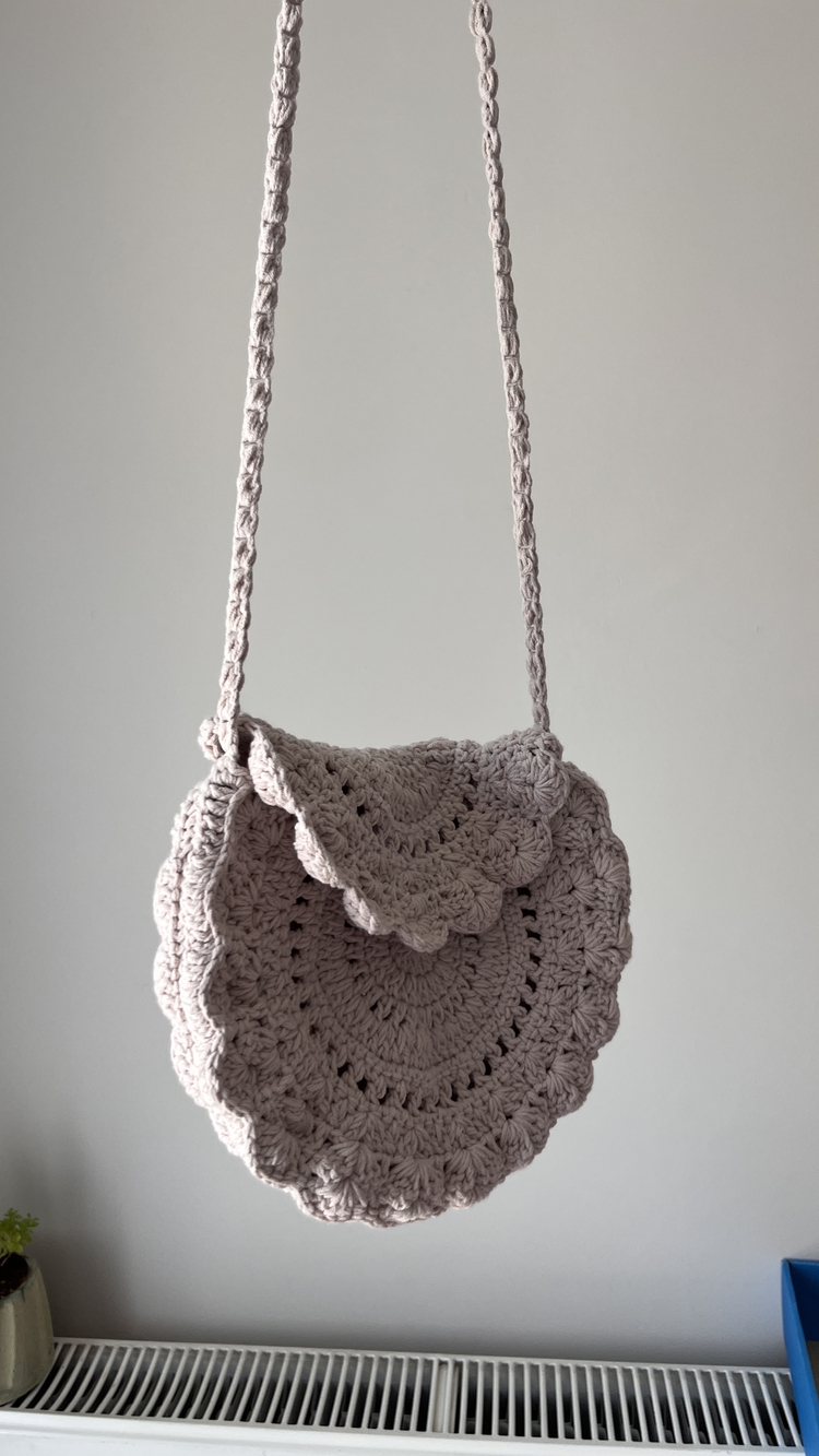 El Yapımı Boho Tarzı Tığ İşi Çanta – Özel Tasarım, Günlük Kullanım İçin